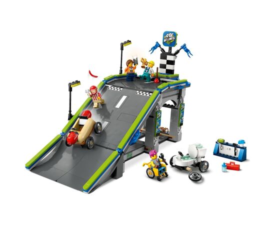 Конструктор LEGO City Никаких ограничений: Автодром для гоночных автомобилей (60460), изображение 3 Конструктор LEGO City Никаких ограничений: Автодром для гоночных автомобилей (60460), изображение 3