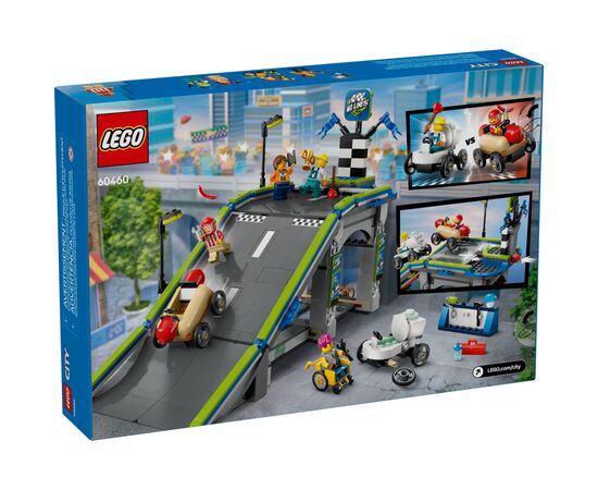 Конструктор LEGO City Никаких ограничений: Автодром для гоночных автомобилей (60460), изображение 7 Конструктор LEGO City Никаких ограничений: Автодром для гоночных автомобилей (60460), изображение 7