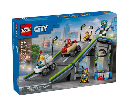Конструктор LEGO City Никаких ограничений: Автодром для гоночных автомобилей (60460)