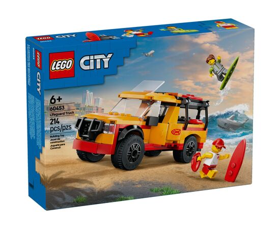 Конструктор LEGO City Пляжный спасательный грузовик (60453)