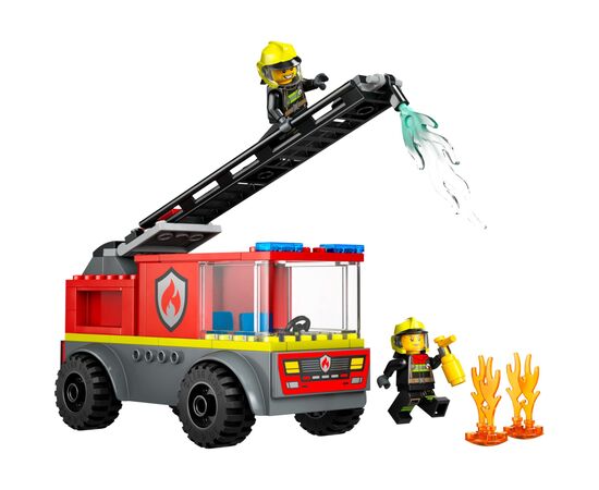 Конструктор LEGO City Пожарная машина с лестницей (60463), изображение 2 Конструктор LEGO City Пожарная машина с лестницей (60463), изображение 2