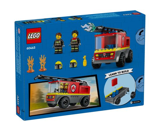 Конструктор LEGO City Пожарная машина с лестницей (60463), изображение 7 Конструктор LEGO City Пожарная машина с лестницей (60463), изображение 7