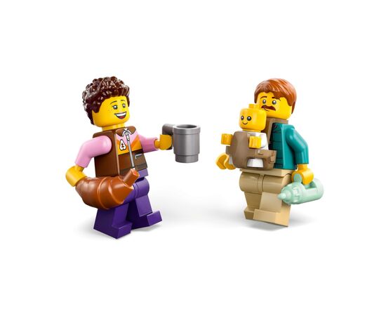 Конструктор LEGO City Приключенческий дом на колесах для отпуска (60454), изображение 6 Конструктор LEGO City Приключенческий дом на колесах для отпуска (60454), изображение 6