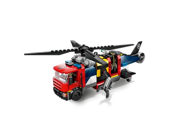Конструктор LEGO City Ремікс вертольотів, пожежних машин і підводних човнів (60462), зображення 5