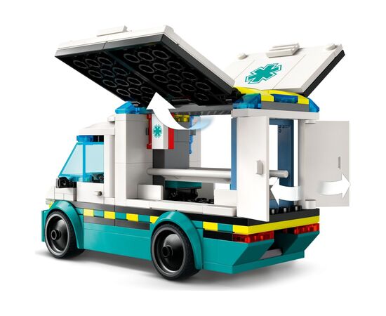 Конструктор LEGO City Скорая помощь (60451), изображение 4 Конструктор LEGO City Скорая помощь (60451), изображение 4