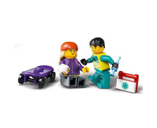 Конструктор LEGO City Скорая помощь (60451), изображение 6 Конструктор LEGO City Скорая помощь (60451), изображение 6