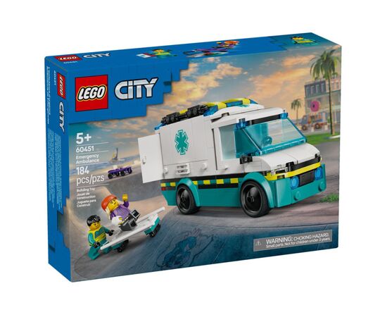 Конструктор LEGO City Скорая помощь (60451)