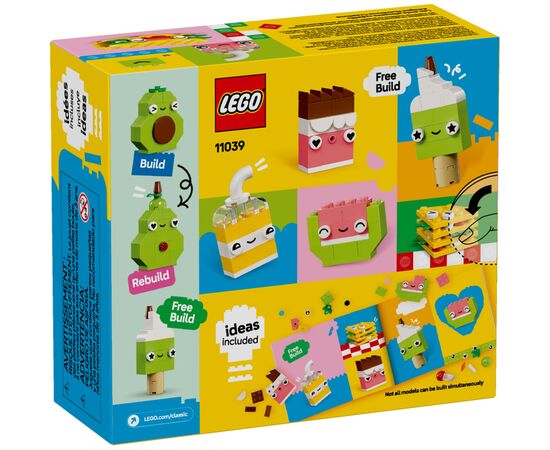 Конструктор LEGO Classic Творческие друзья с едой (11039), изображение 9 Конструктор LEGO Classic Творческие друзья с едой (11039), изображение 9