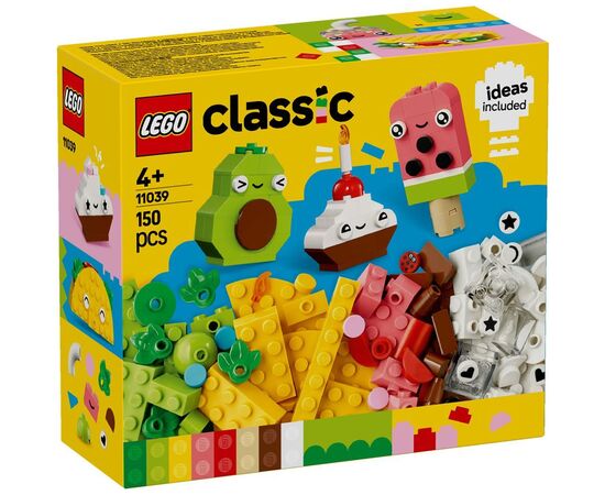 Конструктор LEGO Classic Творческие друзья с едой (11039)