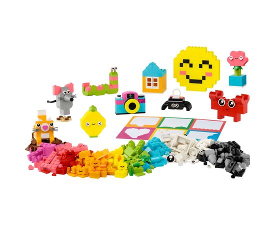 Конструктор LEGO Classic Счастливый творческий набор (11042), изображение 2 Конструктор LEGO Classic Счастливый творческий набор (11042), изображение 2