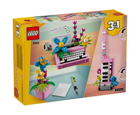 Конструктор LEGO Creator Печатная машинка с цветами (31169), изображение 10 Конструктор LEGO Creator Печатная машинка с цветами (31169), изображение 10