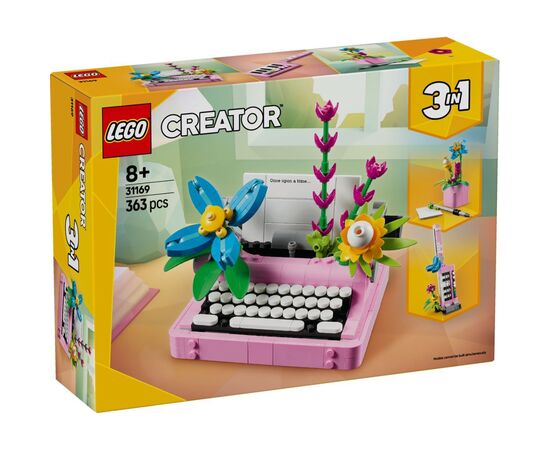 Конструктор LEGO Creator Печатная машинка с цветами (31169)