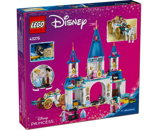Конструктор LEGO Disney Princess Замок Попелюшки й карета (43275), зображення 9 Конструктор LEGO Disney Princess Замок Попелюшки й карета (43275), зображення 9