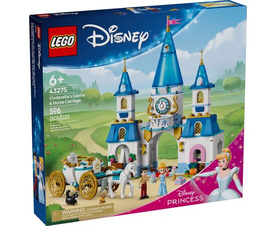 Конструктор LEGO Disney Princess Замок Золушки и карета (43275)