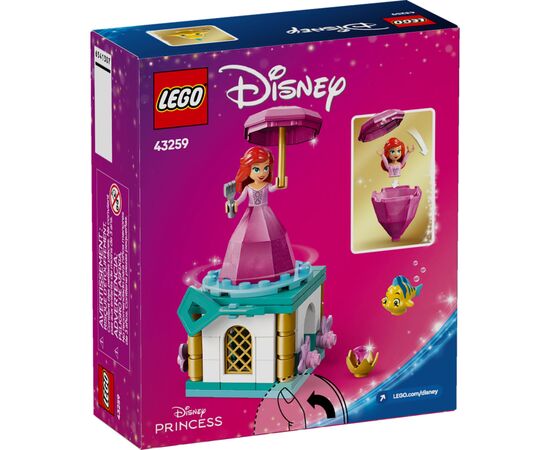 Конструктор LEGO Disney Princess Кружение Ариэль (43259), изображение 8 Конструктор LEGO Disney Princess Кружение Ариэль (43259), изображение 8