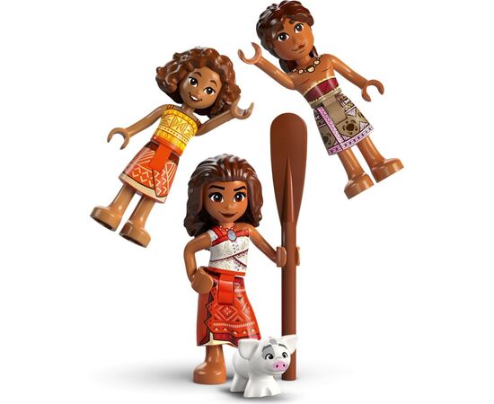 Конструктор LEGO Disney Princess Пригодницьке каное Ваяни (43270), зображення 4 Конструктор LEGO Disney Princess Пригодницьке каное Ваяни (43270), зображення 4