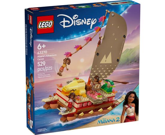 Конструктор LEGO Disney Princess Приключенческое каноэ Ваяны (43270)