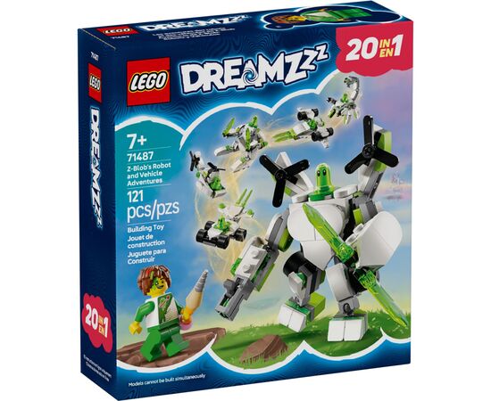 Конструктор LEGO DREAMZzz Робот Z-Blob та гоночні пригоди (71487)