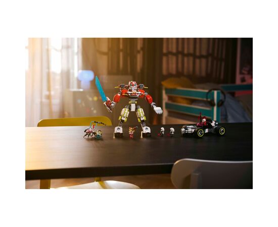 Конструктор LEGO DREAMZzz Робот-тигр Купера та Хот-род авто Зеро (71497), зображення 10 Конструктор LEGO DREAMZzz Робот-тигр Купера та Хот-род авто Зеро (71497), зображення 10