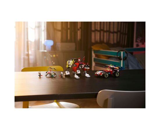 Конструктор LEGO DREAMZzz Робот-тигр Купера та Хот-род авто Зеро (71497), зображення 11 Конструктор LEGO DREAMZzz Робот-тигр Купера та Хот-род авто Зеро (71497), зображення 11