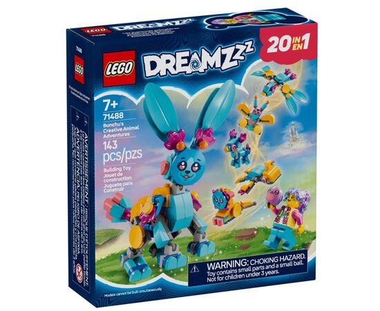 Конструктор LEGO DREAMZzzzz Творческие животные приключения Бунчу (71488)