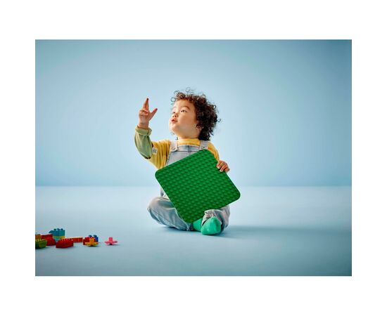 Конструктор LEGO DUPLO Classic Зелена будівельна пластина (10460), зображення 5