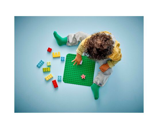 Конструктор LEGO DUPLO Classic Зелена будівельна пластина (10460), зображення 6