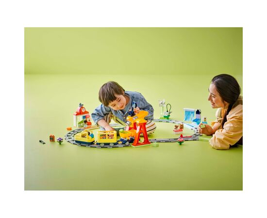 Конструктор LEGO DUPLO Town Большой интерактивный общественный поезд (10428-), изображение 10 Конструктор LEGO DUPLO Town Большой интерактивный общественный поезд (10428-), изображение 10