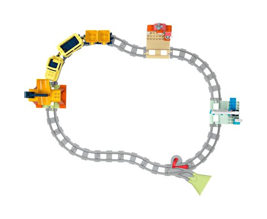 Конструктор LEGO DUPLO Town Большой интерактивный общественный поезд (10428-), изображение 3 Конструктор LEGO DUPLO Town Большой интерактивный общественный поезд (10428-), изображение 3