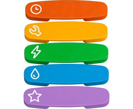 Конструктор LEGO DUPLO Town Большой интерактивный общественный поезд (10428-), изображение 7 Конструктор LEGO DUPLO Town Большой интерактивный общественный поезд (10428-), изображение 7