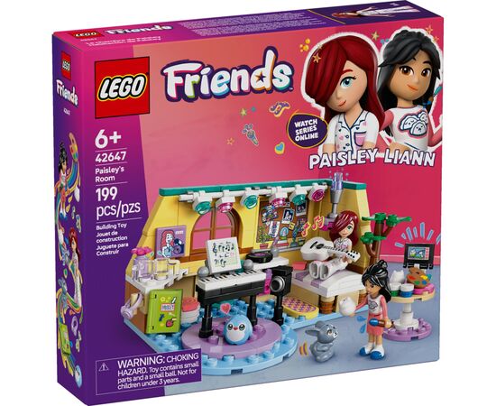 Конструктор LEGO Friends Комната Пейсли (42647)