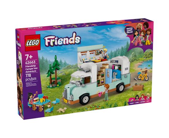 Конструктор LEGO Friends Приключения на фургоне дружбы (42663)