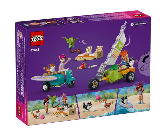 Конструктор LEGO Friends Собачьи приключения на серфе и скутере (42641), изображение 8 Конструктор LEGO Friends Собачьи приключения на серфе и скутере (42641), изображение 8