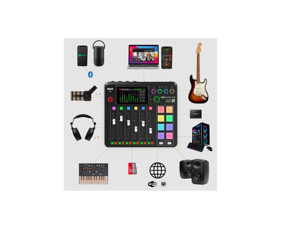 Микшерный пульт Rode Caster Pro II (233718), изображение 12 Микшерный пульт Rode Caster Pro II (233718), изображение 12