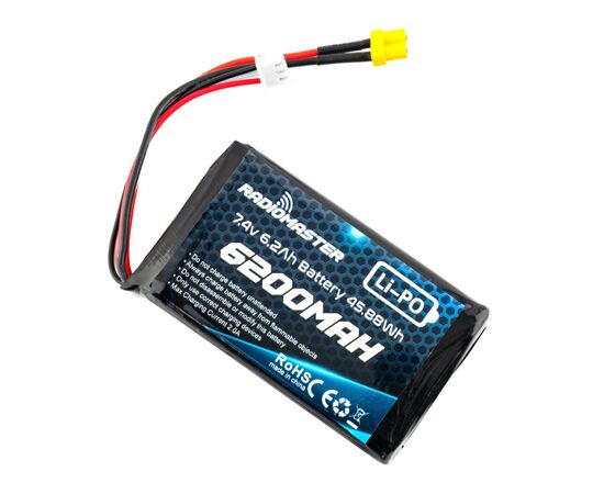 Аккумулятор для дрона RadioMaster 6200mah 2S Lipo Transmitter Battery (HP0157.BATT-6200-2S), изображение 2 Аккумулятор для дрона RadioMaster 6200mah 2S Lipo Transmitter Battery (HP0157.BATT-6200-2S), изображение 2