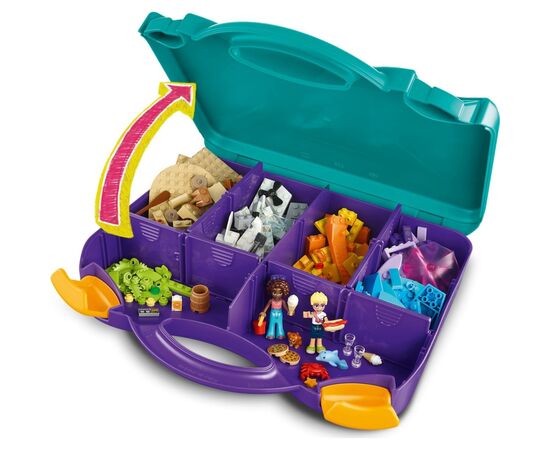 Конструктор LEGO Friends Творческий чемодан для путешествий и отдыха на пляже (42672), изображение 7 Конструктор LEGO Friends Творческий чемодан для путешествий и отдыха на пляже (42672), изображение 7