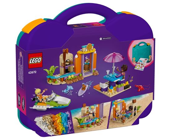 Конструктор LEGO Friends Творческий чемодан для путешествий и отдыха на пляже (42672), изображение 9 Конструктор LEGO Friends Творческий чемодан для путешествий и отдыха на пляже (42672), изображение 9