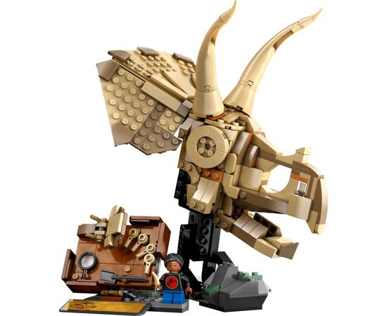 Конструктор LEGO Jurassic World Окаменелости динозавров: череп трицератопса (76969), изображение 2 Конструктор LEGO Jurassic World Окаменелости динозавров: череп трицератопса (76969), изображение 2