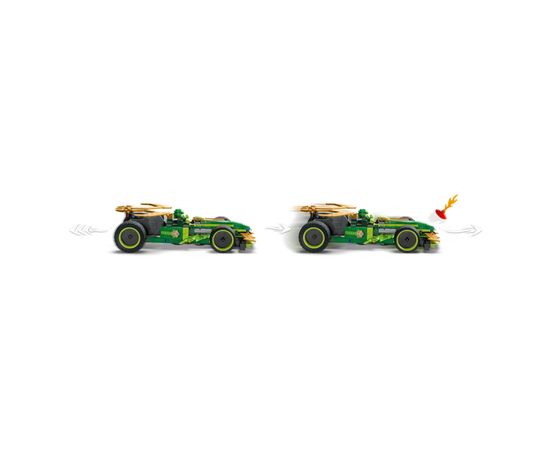 Конструктор LEGO Ninjago Автомобіль для перегонів Лойда з інерційним двигуном (71828), зображення 4 Конструктор LEGO Ninjago Автомобіль для перегонів Лойда з інерційним двигуном (71828), зображення 4
