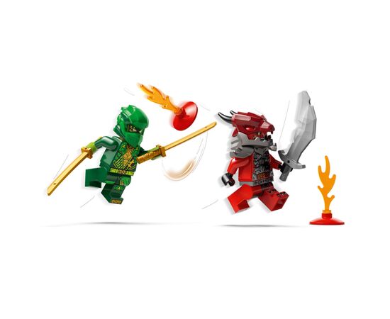Конструктор LEGO Ninjago Автомобіль для перегонів Лойда з інерційним двигуном (71828), зображення 5 Конструктор LEGO Ninjago Автомобіль для перегонів Лойда з інерційним двигуном (71828), зображення 5