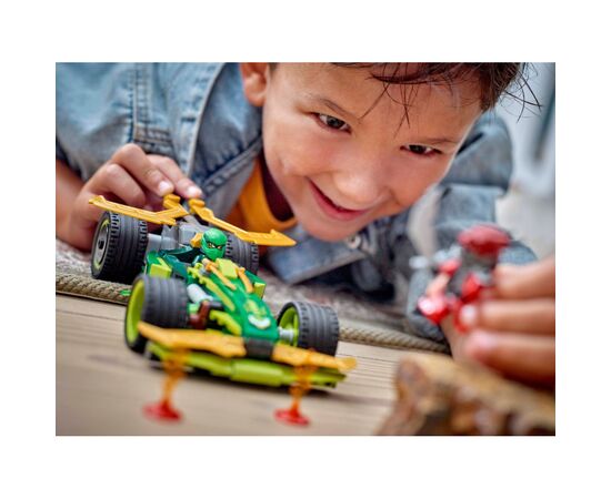 Конструктор LEGO Ninjago Автомобіль для перегонів Лойда з інерційним двигуном (71828), зображення 8 Конструктор LEGO Ninjago Автомобіль для перегонів Лойда з інерційним двигуном (71828), зображення 8