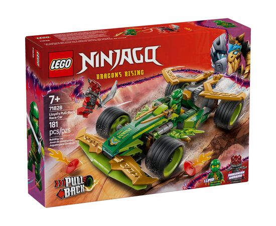 Конструктор LEGO Ninjago Автомобиль для гонок Лойда с инерционным двигателем (71828)