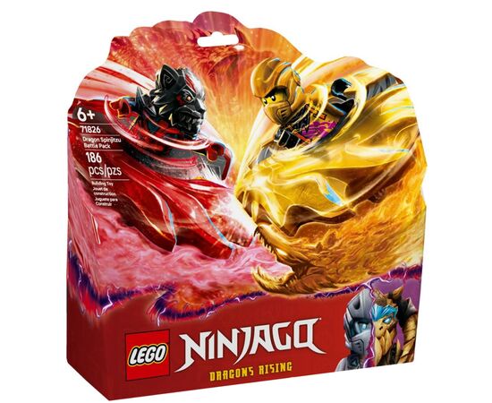 Конструктор LEGO Ninjago Боевой набор дракона Спин-джитсу (71826)