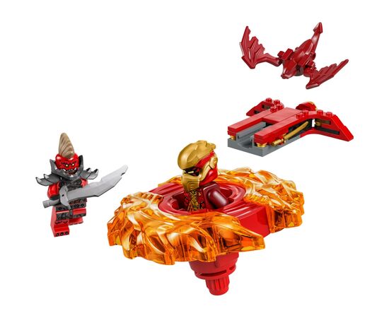 Конструктор LEGO Ninjago Дракон Кая Спин-джитсу Дракон (71823), изображение 2