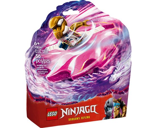 Конструктор LEGO Ninjago Дракон Сори Спин-джитсу (71824)