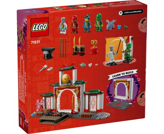 Конструктор LEGO Ninjago Храм ніндзя Спін-джитсу (71831), зображення 7 Конструктор LEGO Ninjago Храм ніндзя Спін-джитсу (71831), зображення 7