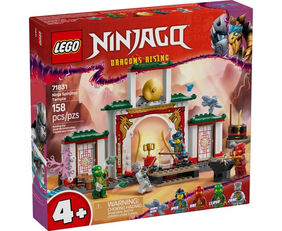 Конструктор LEGO Ninjago Храм ниндзя Спин-джитсу (71831)