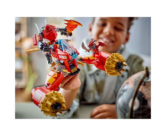 Конструктор LEGO Ninjago Штормовой робот-всадник Кая (71830), изображение 11 Конструктор LEGO Ninjago Штормовой робот-всадник Кая (71830), изображение 11