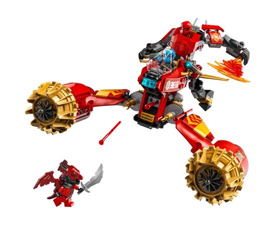 Конструктор LEGO Ninjago Штормовой робот-всадник Кая (71830), изображение 2 Конструктор LEGO Ninjago Штормовой робот-всадник Кая (71830), изображение 2