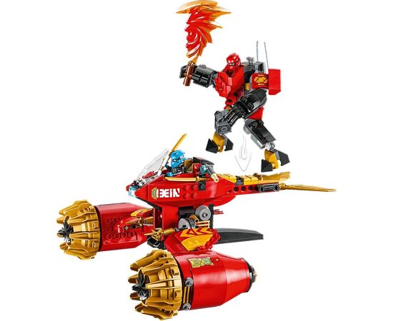 Конструктор LEGO Ninjago Штормовой робот-всадник Кая (71830), изображение 7 Конструктор LEGO Ninjago Штормовой робот-всадник Кая (71830), изображение 7